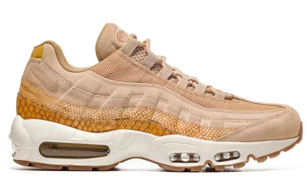 NIKE Air Max 95 "Vachetta Tan Snake" Sneakers Size 13